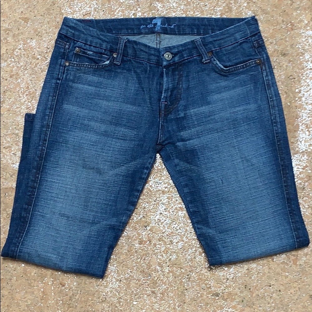 7 of all mankind crop a pocket